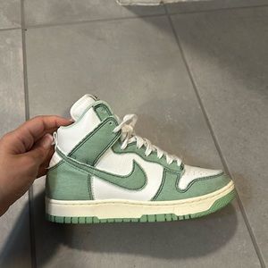 Nike High Dunk Enamel Green 🤍💚